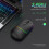 Mouse wireless con batteria ricaricabile e luce LED pulsante per laptop, PC e Mac. 2