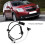 Sensor de velocidade da roda ABS, unidade de detecção do eixo dianteiro, sensor de velocidade da roda ABS com encaixe OEM para sistemas de 6