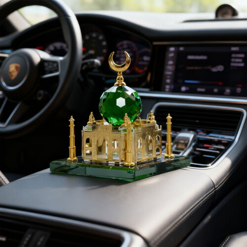 Desktop car decorations, religious building models, luxurious 1