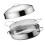 Oval Roasting Pan with Lid and Double Handle Even Heat-41CM 1