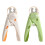 Cats Nail Trimmer Tool with LED Light Trimming-orange1 white 2