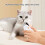 Cats Nail Trimmer Tool with LED Light Trimming-orange1 white 5