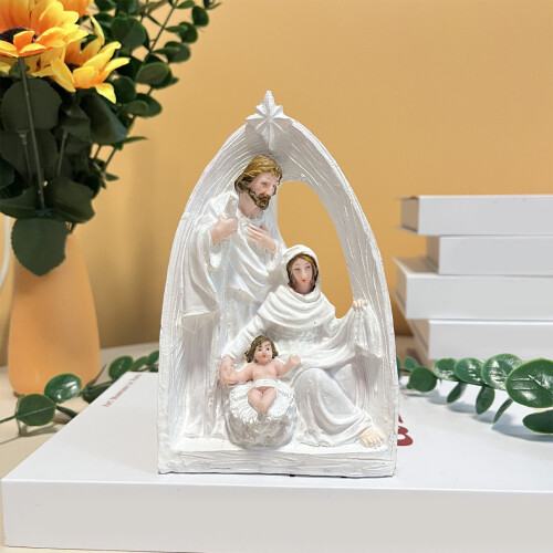Kerststalbeeldjes, kerstfiguur ornament kerststal standbeeld 1