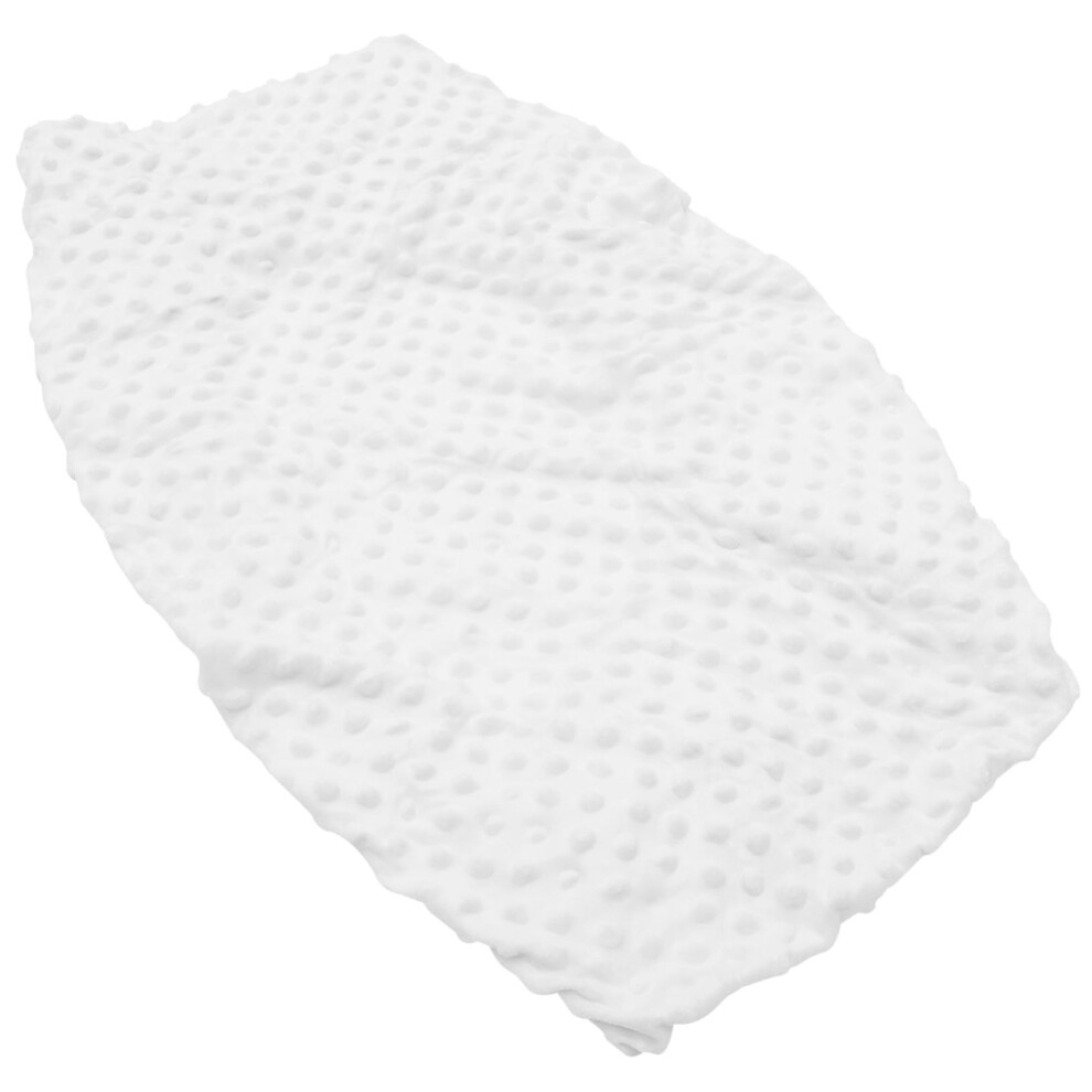 Crib Mattress Sheet For Bassinet Soft Fitted Cover Universal Size Baby Bedding For Nursery Decor White
