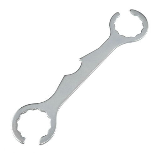 Clé à outils polyvalente en acier inoxydable, clé à robinet pour