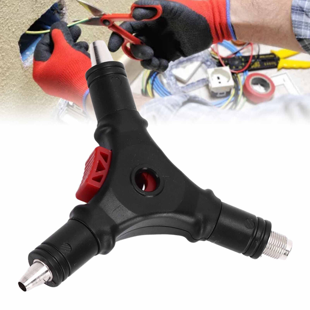 4 In 1 F Connector Wire Stripper Compression Tool For Rg59 Rg6 Coaxial Cable 9365049200028