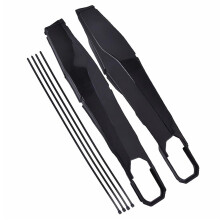 Motorcycle Swing Arm Protector Swingarm Guard Protection Fit For KTM EXC EXCF EXCF 125 200 250 300 350 400 450 500 2012 (Size : Black) Ref: 4004