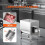 Manueller Fleischmischer - DUOKU - BX-20 - 30 L - feste Wanne - 6,8 kg 3