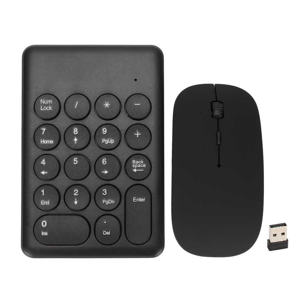 Slim Financial Accounting Pad, Ergonomic & Cozy Numeric Pads For Seamless Data Entry And Excel Processing, Plug & Play Usb Connection Ensures Reliable 9486358996720
