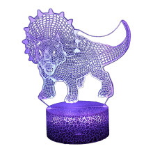 Kreative 3D-Drachenlampe mit mehreren Modi und einfacher Bedienung, dimmbare 3D-LED-Lampe, Touch- oder Fernbedienungssteuerung, ideales Geschenk und