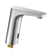 Automatische sensor kraan - DUOKU - G221 - Contactloos (IR-sensor) - Messing - Geborsteld nikkel