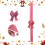 Ornement scintillant de nœud papillon en Polyester-Rouge 5