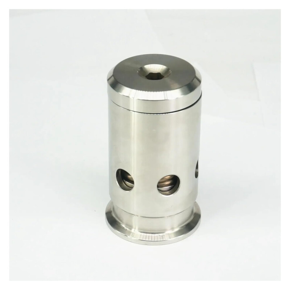 1.5' Tri Clamp Ferrule Od 50.5Mm 01 Bar Adjustable 304 Stainless Steel Pressure Breaker Vacuum Valve 9365049199681