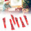 6 Stück Weihnachtskugelschreiber, 10 Farben, 12