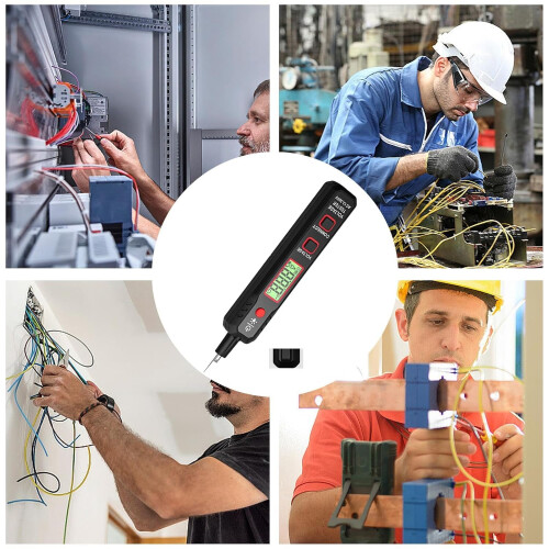 Electric Current Tester  Intelligent Voltage Detector  Digital Multimeter 2