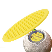 Floating Bee Island Bee Watering Station FuzzyBee Drinker Island Tray Honeycomb Feeder Waterer EVA Floating Feeder