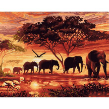Digital Painting Frame Diy Oil Digital Painting By Bumbers Kits Animal Abstract Acrylic Paint By numbers For Adults Home Decors 40x50cm