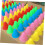 Roller Skating Cones 50 Pack Plastic Training Markers Wind Resistant Agility And Boundary Training Random Color 4