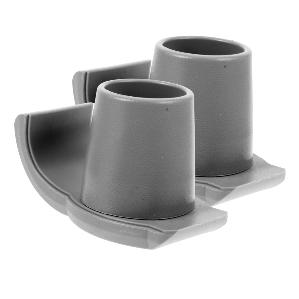 Skid Rubber Cane Tips 2Pack For Crutches And Trekking Poles, Durable NonSlip Caps For Outdoor Activities