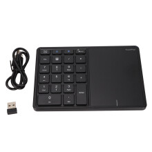 Hochempfindliche drahtlose Ziffernblöcke, ergonomische, neigbare numerische Tastatur für mobile Geräte, komplett mit Touchpad und automatischer