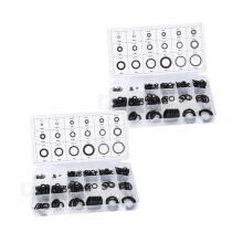 Rubber Grommet Kit and ORing Assortment 18 Sizes for Wiring Cable with Storage Case