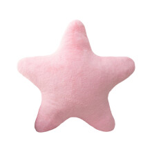 Cute Star Themed Throw Pillow Plushie Cushion for Bed-Pink 18