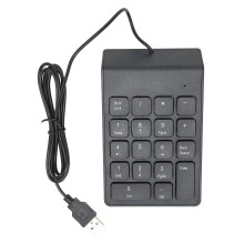 Clavier numérique de haute qualité, inclinaison ergonomique pour un confort accru, mini pavé numérique portable silencieux et confortable, prêt