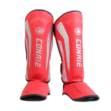 Shin Instep Guards,Shin Guards Kickboxing Muay Thai,Shin Guards Boxing,Unisex,Red S (120CM145CM)