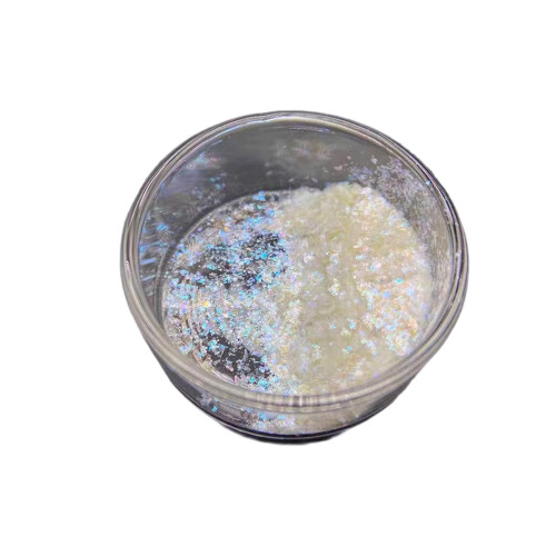 Snowflake Shimmer Powder 7g For Art Projects-Glazed Blue