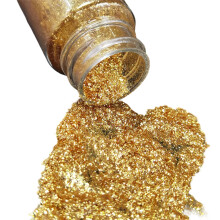 Nacreous Craft Powder 20ml Compact Size Jewelry-Glazed gold