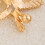 Contemporary Oversized Star Earrings Stylish Metallic Finish 7