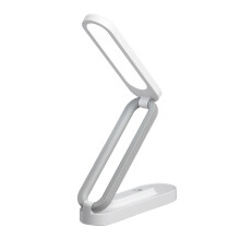 Natürliche Schreibtischlampe für Büro und Zuhause, tragbare Leuchte mit faltbarem Design und langlebiger Batterie, ideal zum Lesen und Lernen, mit