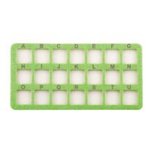 21 Grid Design Felt Work Mat Organizers Perfect for-Green