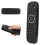 Clavier sans fil miniature amélioré pour PC, Smart TV, Android TV Box, HTPC, ordinateur portable, projecteur, Android et Windows ; commandes 8