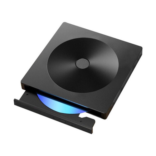 Εξωτερικός εγγραφέας DVD USB3.0 για φορητό υπολογιστή, μονάδα CD-ROM Plug & Play με θύρες Type-C, 2