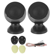 Hochtöner für Autotüren, hohe Belastbarkeit, Seidenkalottenhochtöner, sanfter, natürlicher Klang, universelles Auto-Audiosystem, lauter und