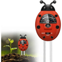 Soil pH Meter, 3in1 Soil Tester Kit for Garden, Farm, Lawn (No Battery Needed)