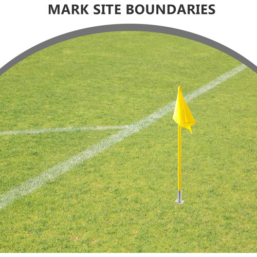 Ground Stake for Soccer Training Durable Flagpole Holder with Stable Spike 1