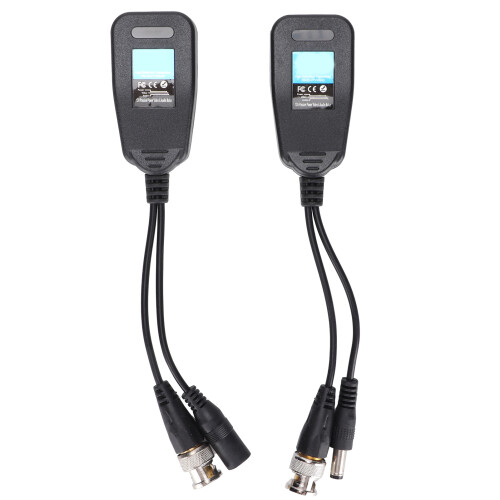 Παθητικό Video Balun με αρσενικό σύνδεσμο RJ45 σε BNC, Υποστήριξη μετάδοσης σε μεγάλες