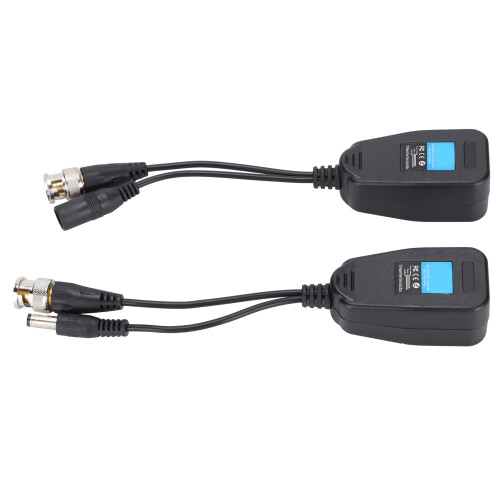 Παθητικό Video Balun με αρσενικό σύνδεσμο RJ45 σε BNC, Υποστήριξη μετάδοσης σε μεγάλες 1