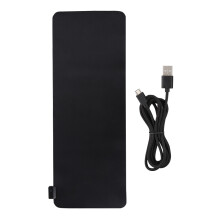 Tapis de jeu extra large, contrôle précis (800 x 300 x 4 mm), format étendu pour PC et ordinateur portable, base antidérapante, surface en tissu