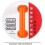 Ergonomic Handheld Sander 22 Cm Pad Diameter For Polishing Projects Single Holder 3
