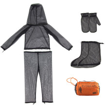 Outdoor Meshes Clothes Suits Fly Screen Fly Shield Meshes Foot Covers Glove Pants Camping Fly Shield