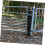 Metal Mailbox Post Base Bracket for Wooden Deck Fence, Durable Secure Anchoring 5