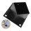 Metal Mailbox Post Base Bracket for Wooden Deck Fence, Durable Secure Anchoring 3