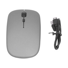 Luch Chiúin Galánta, Luch Gan Sreang Bluetooth Démhód le Ceallraí In-athluchtaithe agus Solas LED Ildaite do Ríomhairí Glúine, Deasc,