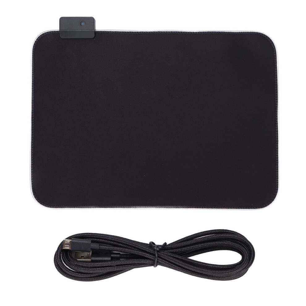 Rgb Gaming Mouse Pad High Quality Material Production Low Friction Textile Surface With Plug And Play Anti Slip Rubber Base For Competitive Gamers 9486358001479