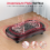 (Black) Mini Vibration Plate Exercise Machine 7