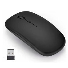 Kabellose Bluetooth-Maus, hervorragende Kompatibilität, Plug & Play, wiederaufladbar, kabellos, leicht und leise, für Laptop, MacBook, iPad, PC,