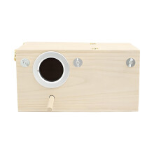 Bird Houses for Garden Wooden Hanging Nest Box for Small Birds